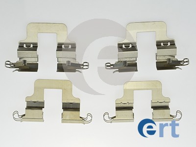 Комплектующие, колодки дискового тормоза   420058   ERT