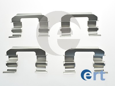 Комплектующие, колодки дискового тормоза   420062   ERT
