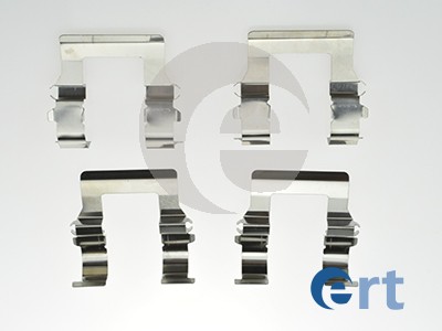 Комплектующие, колодки дискового тормоза   420076   ERT