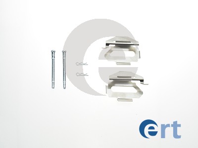 Комплект приладдя, накладка дискового гальма   420093   ERT