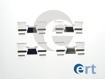 Комплектующие, колодки дискового тормоза   420103   ERT