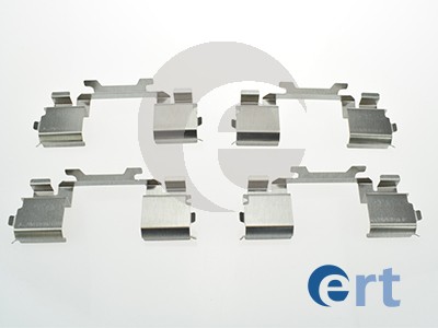 Комплектующие, колодки дискового тормоза   420138   ERT