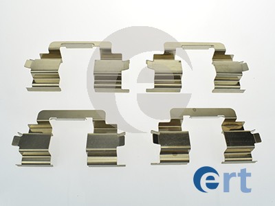 Комплектующие, колодки дискового тормоза   420142   ERT