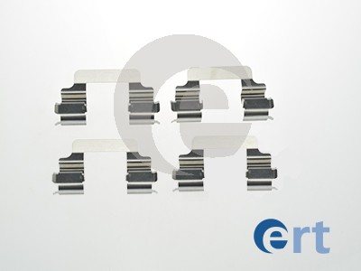 Комплектующие, колодки дискового тормоза   420164   ERT