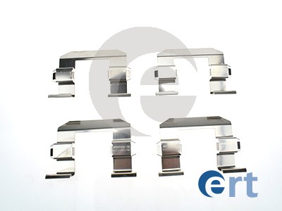Комплектующие, колодки дискового тормоза   420207   ERT