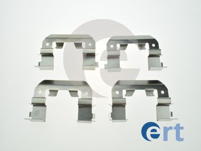 Комплектующие, колодки дискового тормоза   420208   ERT