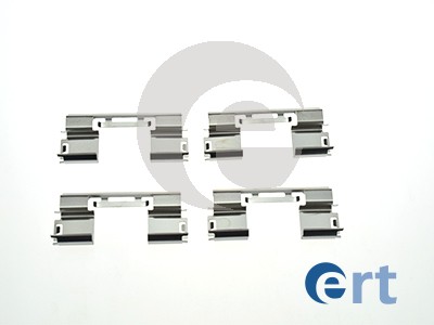 Комплектующие, колодки дискового тормоза   420211   ERT
