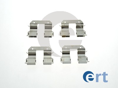 Комплектующие, колодки дискового тормоза   420212   ERT