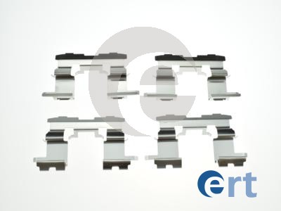 Комплектующие, колодки дискового тормоза   420215   ERT