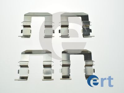 Комплектующие, колодки дискового тормоза   420248   ERT