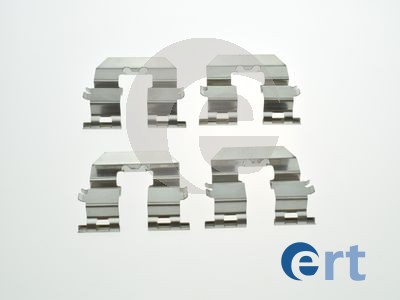 Комплектующие, колодки дискового тормоза   420253   ERT