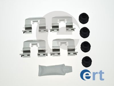 Комплектующие, колодки дискового тормоза   420260   ERT