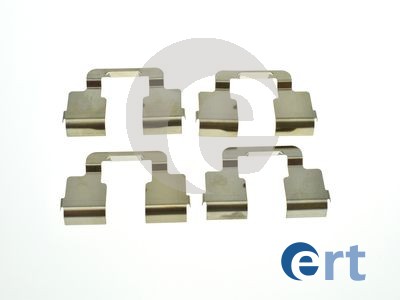 Комплектующие, колодки дискового тормоза   420278   ERT