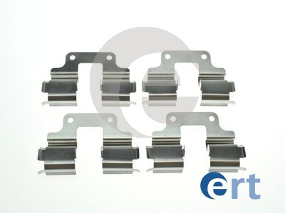 Комплектующие, колодки дискового тормоза   420305   ERT