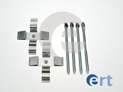 Комплектующие, колодки дискового тормоза   420307   ERT