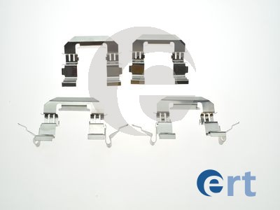Комплектующие, колодки дискового тормоза   420309   ERT