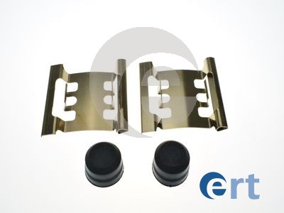 Комплектующие, колодки дискового тормоза   420327   ERT