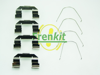 Комплектующие, колодки дискового тормоза   901607   FRENKIT