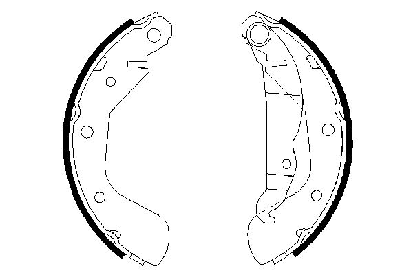 Комплект тормозных колодок   0 986 487 613   BOSCH