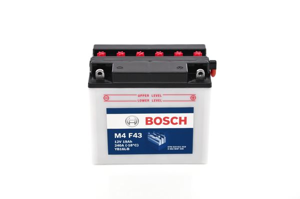 Стартерная аккумуляторная батарея   0 092 M4F 430   BOSCH