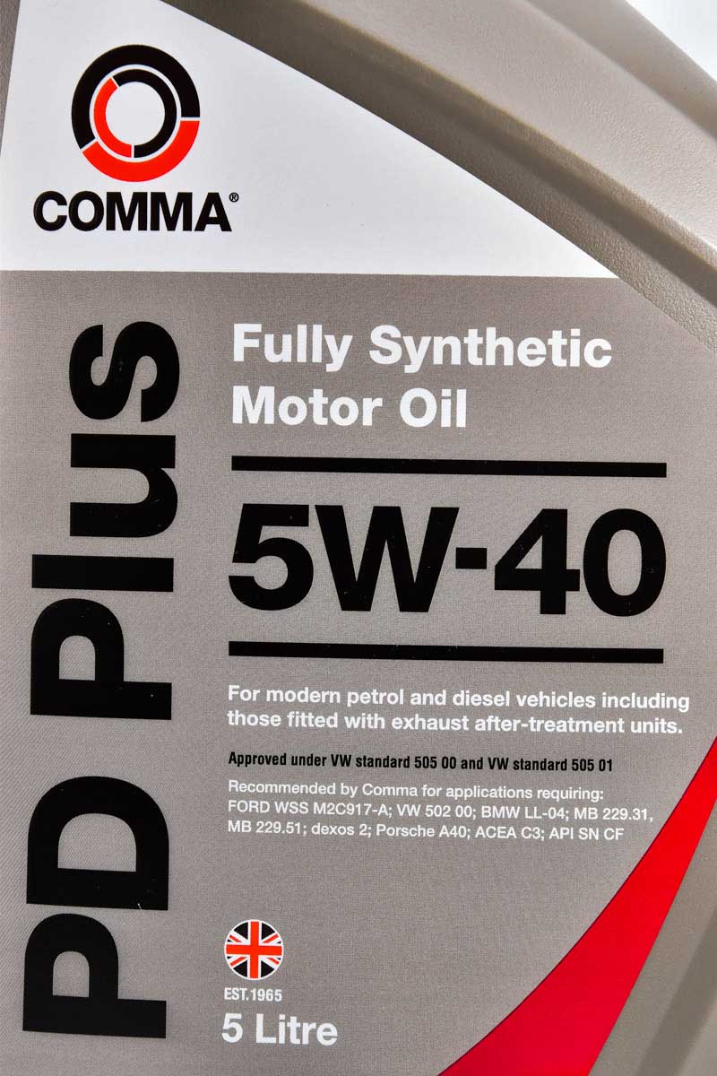 Моторное масло COMMA PD Plus 5W-40 5 л, DPD5L
