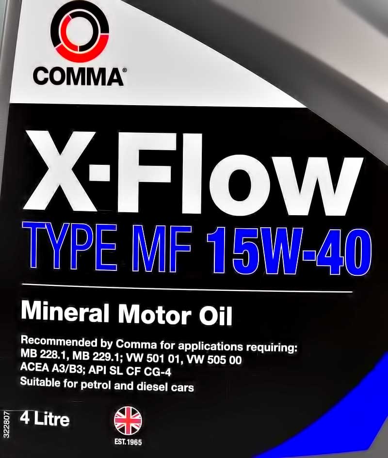 Моторна олива   XFMF4L   COMMA