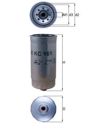 Топливный фильтр   KC 161   KNECHT