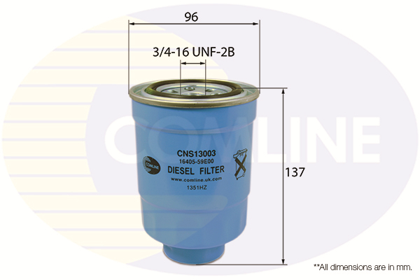 Топливный фильтр   CNS13003   COMLINE