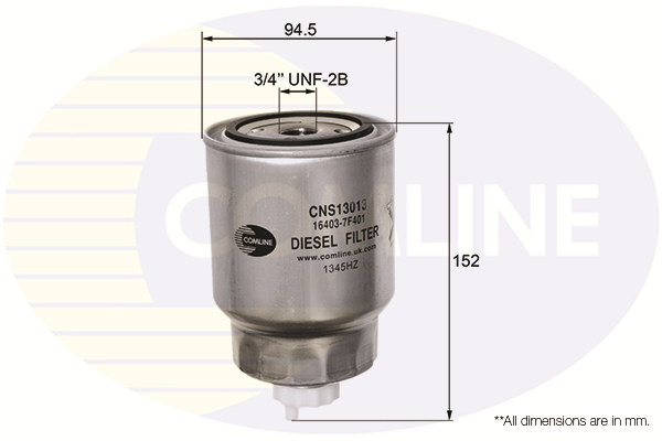 Топливный фильтр   CNS13013   COMLINE