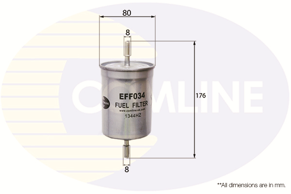 Топливный фильтр   EFF034   COMLINE