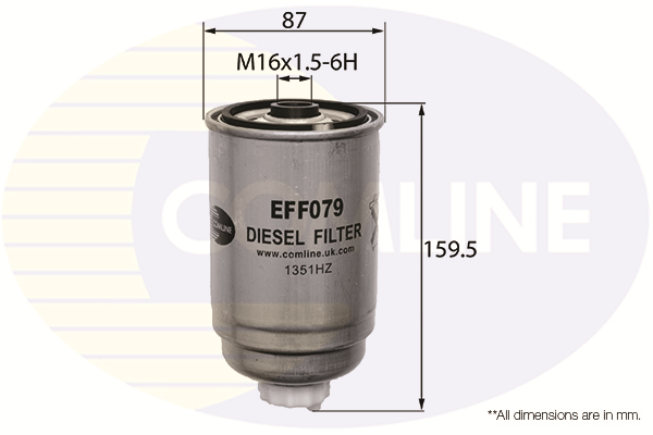 Топливный фильтр   EFF079   COMLINE