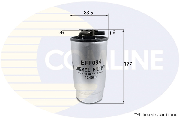Топливный фильтр   EFF094   COMLINE