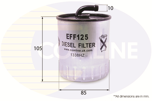 Топливный фильтр   EFF125   COMLINE