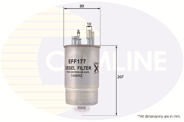 Топливный фильтр   EFF177   COMLINE