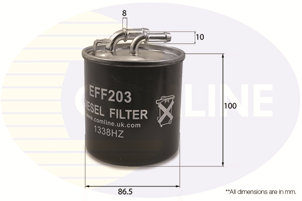 Топливный фильтр   EFF203   COMLINE