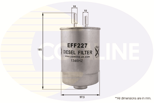 Топливный фильтр   EFF227   COMLINE