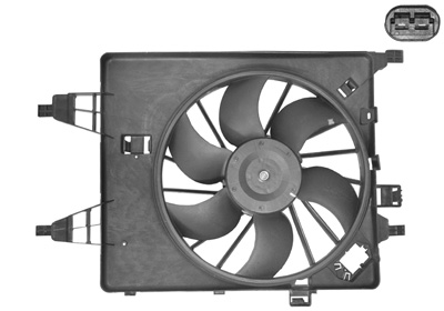 Вентилятор, система охолодження двигуна   4312746   VAN WEZEL
