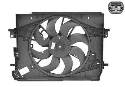 Вентилятор, система охолодження двигуна   4373746   VAN WEZEL
