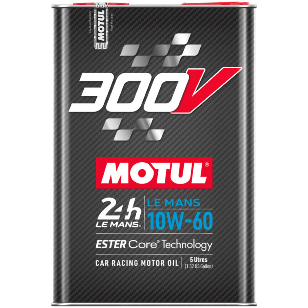 Моторное масло MOTUL 300V Le Mans 10W-60 5 л, 827051