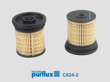 Фільтр палива   C824-2   PURFLUX