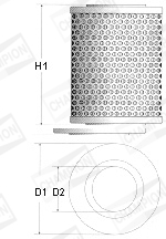 Оливний фільтр   X113/606   CHAMPION