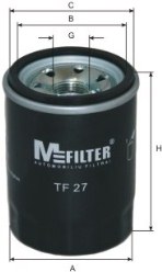 Оливний фільтр   TF 27   MFILTER