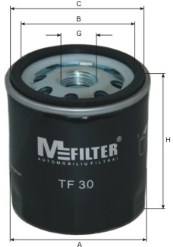 Масляный фильтр   TF 30   MFILTER