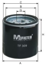 Оливний фільтр   TF 309   MFILTER