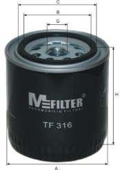 Масляный фильтр   TF 316   MFILTER