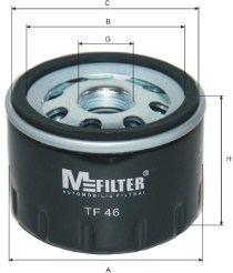 Масляный фильтр   TF 46   MFILTER