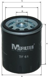 Масляный фильтр   TF 61   MFILTER