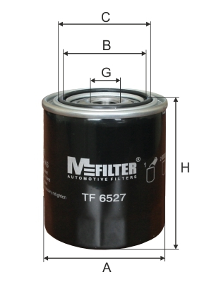 Масляный фильтр   TF 6527   MFILTER