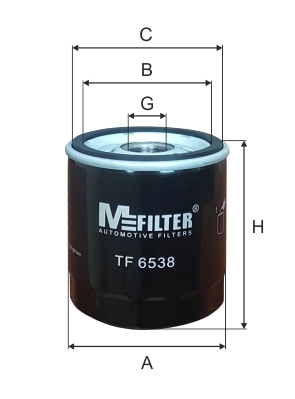 Масляный фильтр   TF 6538   MFILTER