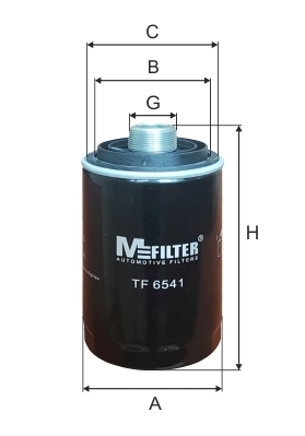 Масляный фильтр   TF 6541   MFILTER